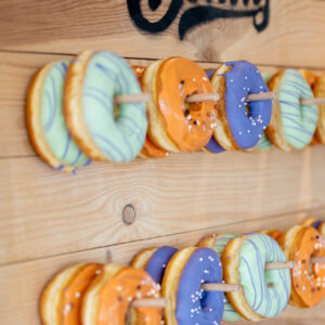 Donutwand der Bäckerei Maschauer aus Tirschenreuth