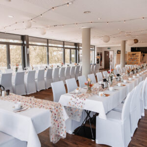 Ideale Location für Hochzeiten, Geburtstage, Versammlungen etc.